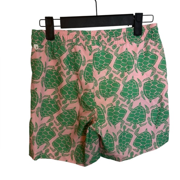 Crewcuts Boy’s Turtle Patterned Swim Trunks - Picture 2 of 4